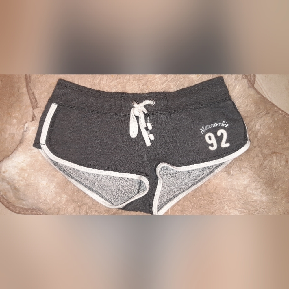 Abercrombie & fitch grey sweat shorts XS